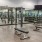 gym with weights